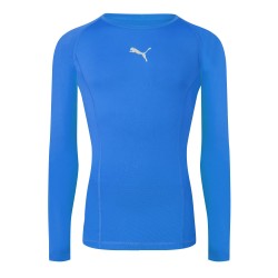 Мъжка тениска Puma Liga Baselayer Tee Ls T-Shirt Mens - Electric Blue мъжка,тениска,мъжки,потници,мъжки,тениски,мъжки,блузи,с,яка,футбол,puma,liga,baselayer,tee,ls,t,shirt,mens,electric,blue