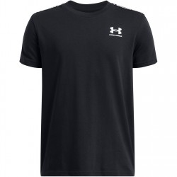 Фланелка с къс ръкав Under Armour Kids' Short Sleeve Performance Gym Top - Black фланелка,с,къс,ръкав,горнища,за,физическо,разпродажба,under,armour,час,по,физическо,детски,3/4,панталони,детски,тениски,лека,атлетика,всички,фитнес,облекла