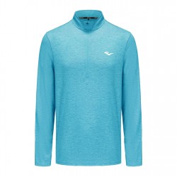 мъжко,фитнес,облекло,всички,фитнес,облекла,everlast,flex,quarter,zip,mens,cyan,blue