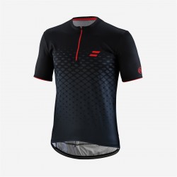 Фланелка Bicycle Line SS Jersey Rayon Sn99 - Black/Red фланелка,облекло,за,колоездене,bicycle,line,ss,jersey,rayon,sn99,black,red