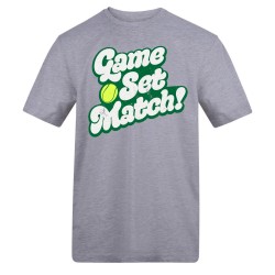 AWD Adults Printed Tennis Tee - Game Set Match мъжки,горнища,размер+,дамски,облекла,за,тенис,мъжко,облекло,за,тенис,тенис,облекла,падел,тенис,бадминтон,бадминтон,облекла,облекла,за,хокей,дамско,тенис,об