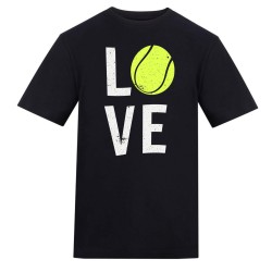 AWD Adults Printed Tennis Tee - Love мъжки,горнища,размер+,дамски,облекла,за,тенис,мъжко,облекло,за,тенис,тенис,облекла,падел,тенис,бадминтон,бадминтон,облекла,облекла,за,хокей,дамско,тенис,об