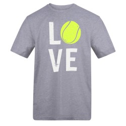 AWD Adults Printed Tennis Tee - Love мъжки,горнища,размер+,дамски,облекла,за,тенис,мъжко,облекло,за,тенис,тенис,облекла,падел,тенис,бадминтон,бадминтон,облекла,облекла,за,хокей,дамско,тенис,об