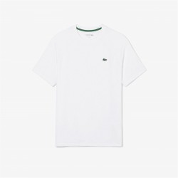 Тениска Lacoste Lacoste Tech T-Shirt Sn64 - White 001 тениска,тенис,в,училище,мъжки,тениски,мъжко,облекло,за,тенис,мъжко,тенис,облекло,бадминтон,бадминтон,облекла,облекла,за,хокей,падел,тенис,скуош,топки,за,ск