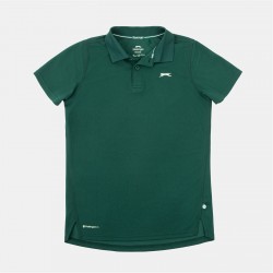 Юношеска блуза с яка Slazenger Court Polo Shirt Junior - Forest Green юношеска,блуза,с,яка,дрехи,за,училище,тенис,в,училище,детски,блузи,с,яка,детско,облекло,за,тенис,детски,3/4,панталони,бадминтон,бадминтон,облекла,облекла,з