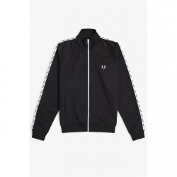 анцуг,мъжки,ежедневни,облекла,мъжки,екипи,fred,perry,men's,tape,poly,tracksuit,black,198