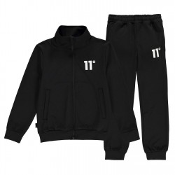 анцуг,дрехи,за,училище,детски,екипи,детски,облекла,11,degrees,poly,zip,track,suit,black