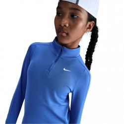 разпродажба,nike,детски,тениски,детски,горнища,с,цип,лека,атлетика,всички,фитнес,облекла,детски,облекла,nike,older,girls,dri,fit,long,sleeve,half,zip,blue