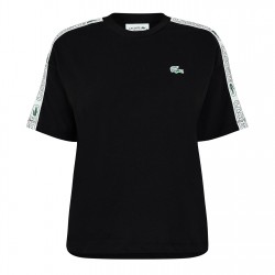 тениска,дамски,топове,lacoste,lacoste,tape,tee,ld52,black