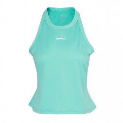 Дамски потник Slazenger Tennis Vest Womens - Green дамски,потник,тенис,в,училище,разпродажба,slazenger,дамски,топове,дамски,облекла,за,тенис,дамски,потници,дамско,тенис,облекло,бадминтон,бадминтон,облекла,в