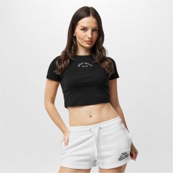дамски,топове,jack,wills,cropped,baby,tee,black