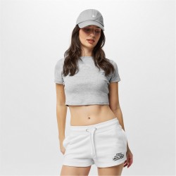 дамски,топове,jack,wills,cropped,baby,tee,grey,marl