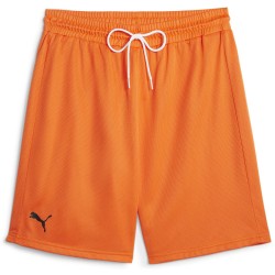 Къси панталони Puma Mens Hoops Team Practice Basketball Shorts - Golden Poppy къси,панталони,мъжки,къси,панталони,puma,men,s,hoops,team,practice,basketball,shorts,golden,poppy