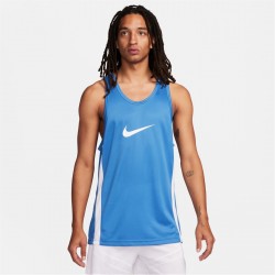 фланелка,баскетболни,облекла,баскетболни,потници,nike,dri,fit,icon,men's,basketball,jersey,blue,white
