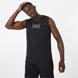 Everlast Basketball Performance Vests Mens - Black & Red всички,коледни,подаръци,мъжки,горнища,размер+,баскетболни,облекла,баскетболни,потници,everlast,basketball,performance,vests,mens,black,&,red