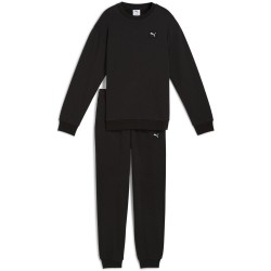 детски,анцуг,детски,екипи,puma,unisex,kids,elevated,relaxed,crew,fleece,tracksuit,puma,black