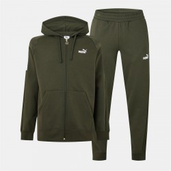 мъжки,анцуг,разпродажба,puma,мъжки,екипи,puma,fleece,tracksuit,mens,khaki,green