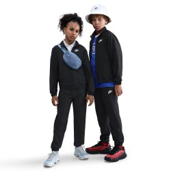 Nike Wvn T/suit FZ Jn54 - Black/White детски,екипи,nike,wvn,t,suit,fz,jn54,black,white