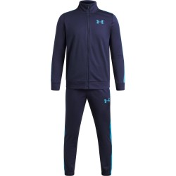 Детски анцуг Under Armour UA Rival Knit Tracksuit Boys - Navy/Ether Blue детски,анцуг,детски,екипи,under,armour,ua,rival,knit,tracksuit,boys,navy,ether,blue