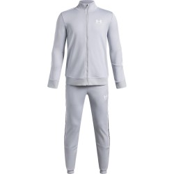 Анцуг Under Armour Kids Icon Tape Full Tracksuit - Mod Gray анцуг,детски,екипи,under,armour,kids,icon,tape,full,tracksuit,mod,gray