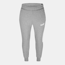 Мъжки анцуг Puma Clean Fleece Tracksuit Mens - Grey/White мъжки,анцуг,мъжки,екипи,puma,clean,fleece,tracksuit,mens,grey,white