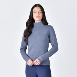 Weatherbeeta Copper 1/2 Zip Long Sleeve Mid Layer - Slate Blue дамски,горнища,размер+,weatherbeeta,copper,1,2,zip,long,sleeve,mid,layer,slate,blue