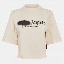 тениска,дамски,топове,palm,angels,palm,spray,crop,tee,ld00,wht,blk
