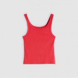дамски,топове,levis,women's,essential,sporty,white,tank,vest,urban,red