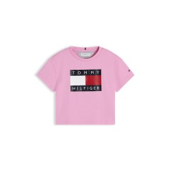 къса,блуза,tommy,hilfiger,kids,crop,top,pink,daisy,tou