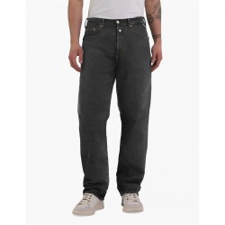 мъжки,дънки,replay,replay,9zero1,loose,sn42,wash,black,099