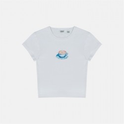 къса,блуза,дамски,топове,jack,wills,women's,graphic,cotton,short,sleeve,crew,neck,print,crop,top,coffee