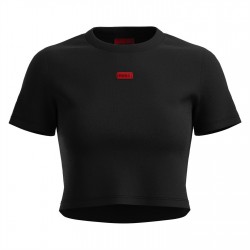 къса,блуза,дамски,топове,дамски,тениски,hugo,deluisa,crop,top,black,001