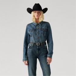 яке,дамски,якета,и,палта,levis,ex,boyfriend,trucker,jacket,softbutter,dark