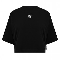дамски,топове,дамски,тениски,hugo,hugo,stack,lgo,crp,t,ld09,black