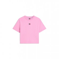 тениска,дамски,топове,tommy,jeans,logo,t,shirt,pink,daisy