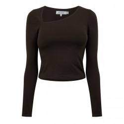 дамски,тениски,дамски,топове,jack,wills,slash,ls,top,ld44,brown