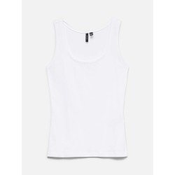 Vero Moda Womens Lulu Tank Vest - Bright White vero,moda,women,s,lulu,tank,vest,bright,white