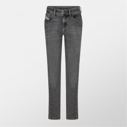 дънки,дамски,дънки,diesel,slandy,straight,jeans,black,grey,denm