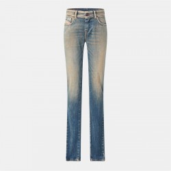 дънки,дамски,дънки,diesel,slandy,straight,jeans,blue,denim