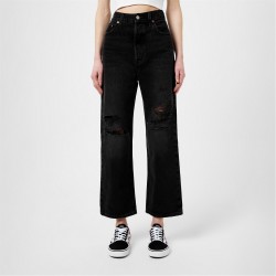 дънки,дамски,дънки,levis,levis,ribcage,jeans,black