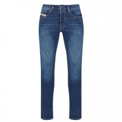 дънки,мъжки,дънки,diesel,d,luster,slim,jeans,mid,blue,01