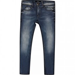 юношески,дънки,детски,3/4,панталони,replay,junior,wallys,slim,fit,jeans,dark,indigo,410