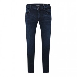 дънки,мъжки,дънки,replay,hyperflex,anbass,slim,jeans,007,dark,blue