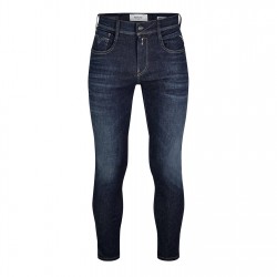 дънки,мъжки,дънки,replay,hyperflex,anbass,slim,jeans,007,mid,blue