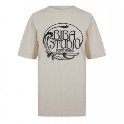 тениска,дамски,топове,biba,biba,vintage,printed,t,shirt,studio,hot,fix