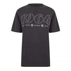тениска,дамски,топове,biba,biba,vintage,printed,t,shirt,1964,hotfix