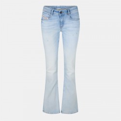 дънки,дамски,дънки,diesel,1969,d,ebbey,bootcut,and,flare,jeans,blue,denim