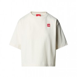 дамска,тениска,дамски,топове,the,north,face,womens,red,box,boxy,t,shirt,white,dune