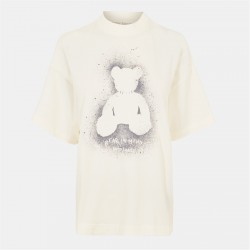 тениска,дамски,топове,palm,angels,women's,oversized,t,shirt,wht,grey