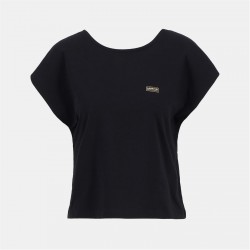 тениска,дамски,топове,barbour,international,women's,b.intense,natalia,slim,fit,t,shirt,black